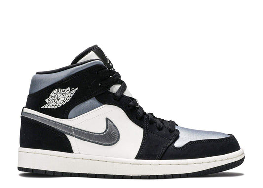 Air Jordan 1 Mid SE ¡®Satin Smoke Grey¡¯ Revered Footwear Sneakers - Collabor...