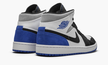 Air Jordan 1 Mid SE “Game Royal Black Toe” Sneakers - Collector's Edition