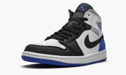 Air Jordan 1 Mid SE “Game Royal Black Toe” Sneakers - Collector's Edition