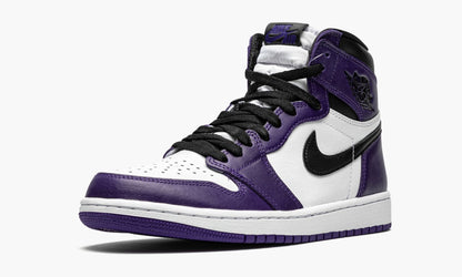 Air Jordan 1 Retro High OG Court Purple 2.0 Sneakers - Collaboration Release