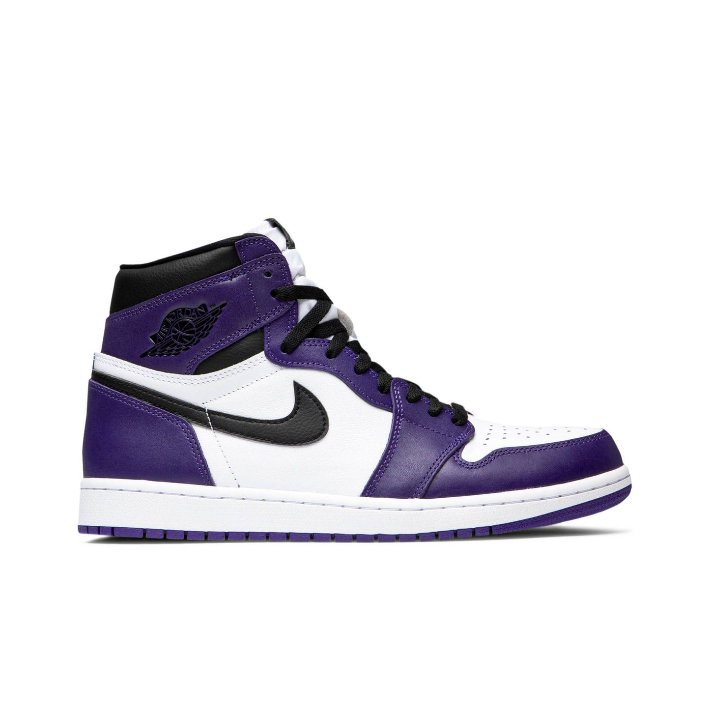 Air Jordan 1 Retro High OG Court Purple 2.0 555088-500 Sneakers - Cushioned S...