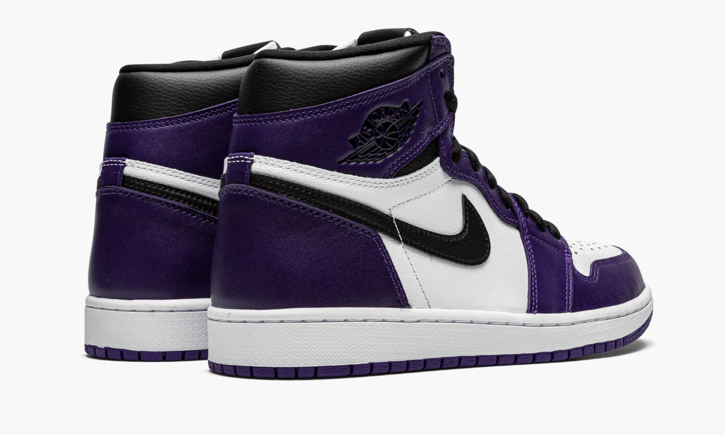 Air Jordan 1 Retro High OG Court Purple 2.0 Sneakers - Collaboration Release