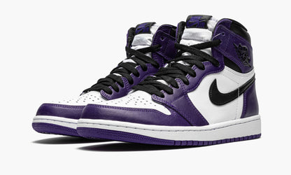 Air Jordan 1 Retro High OG Court Purple 2.0 Sneakers - Collaboration Release
