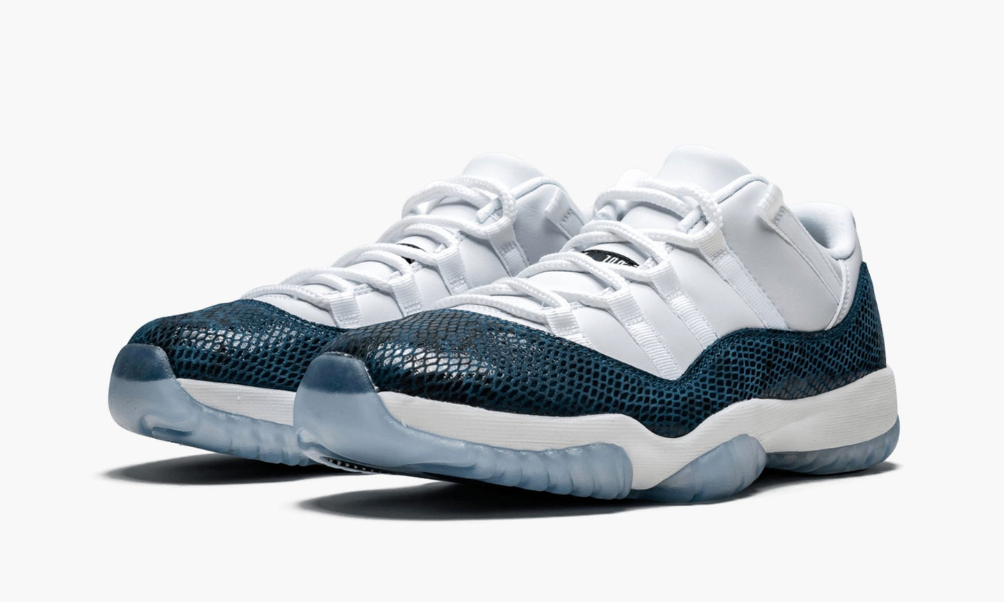 Air Jordan 11 Retro Low LE “Blue Snakeskin” Sneakers - Premium Sneaker