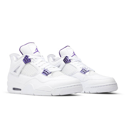 Air Jordan 4 Retro ‘Purple Metallic’ CT8527-115 Sneakers - Collector's Edition