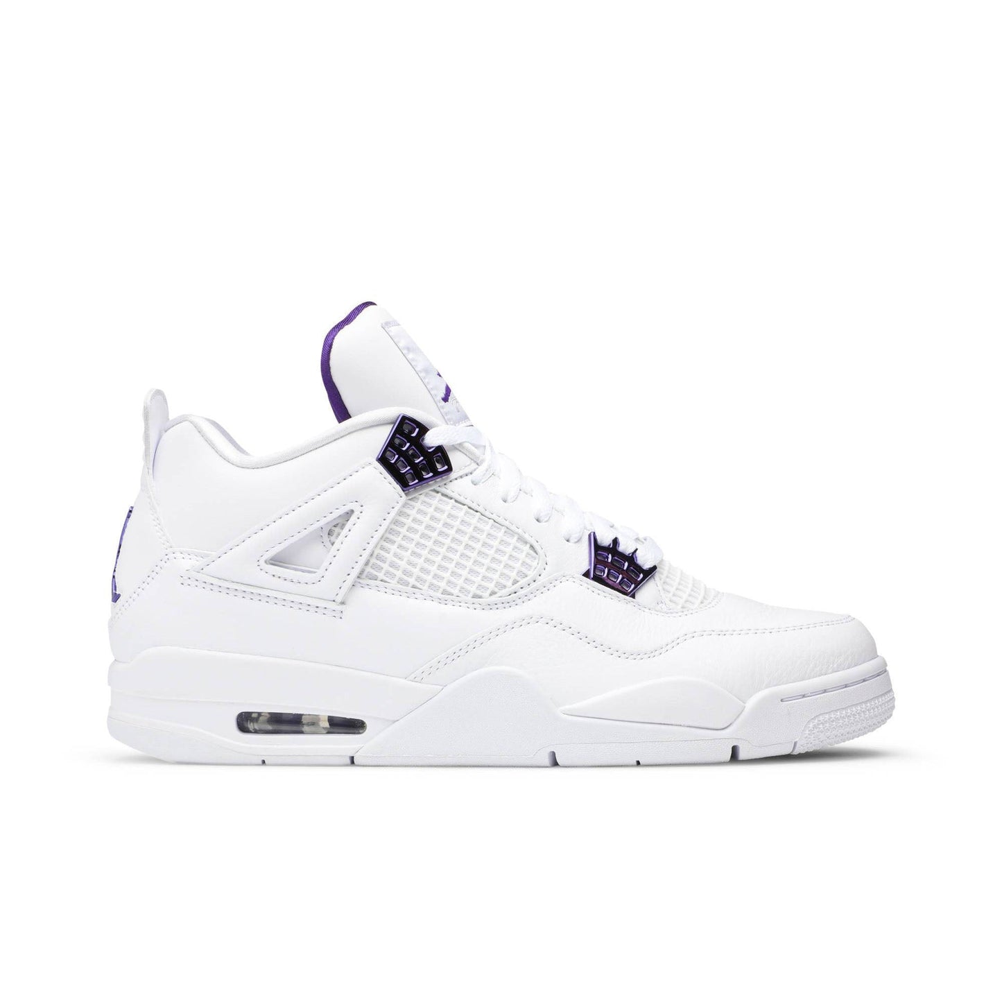 Air Jordan 4 Retro ‘Purple Metallic’ CT8527-115 Sneakers - Collector's Edition