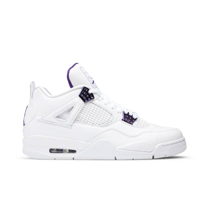 Air Jordan 4 Retro ‘Purple Metallic’ CT8527-115 Sneakers - Collector's Edition