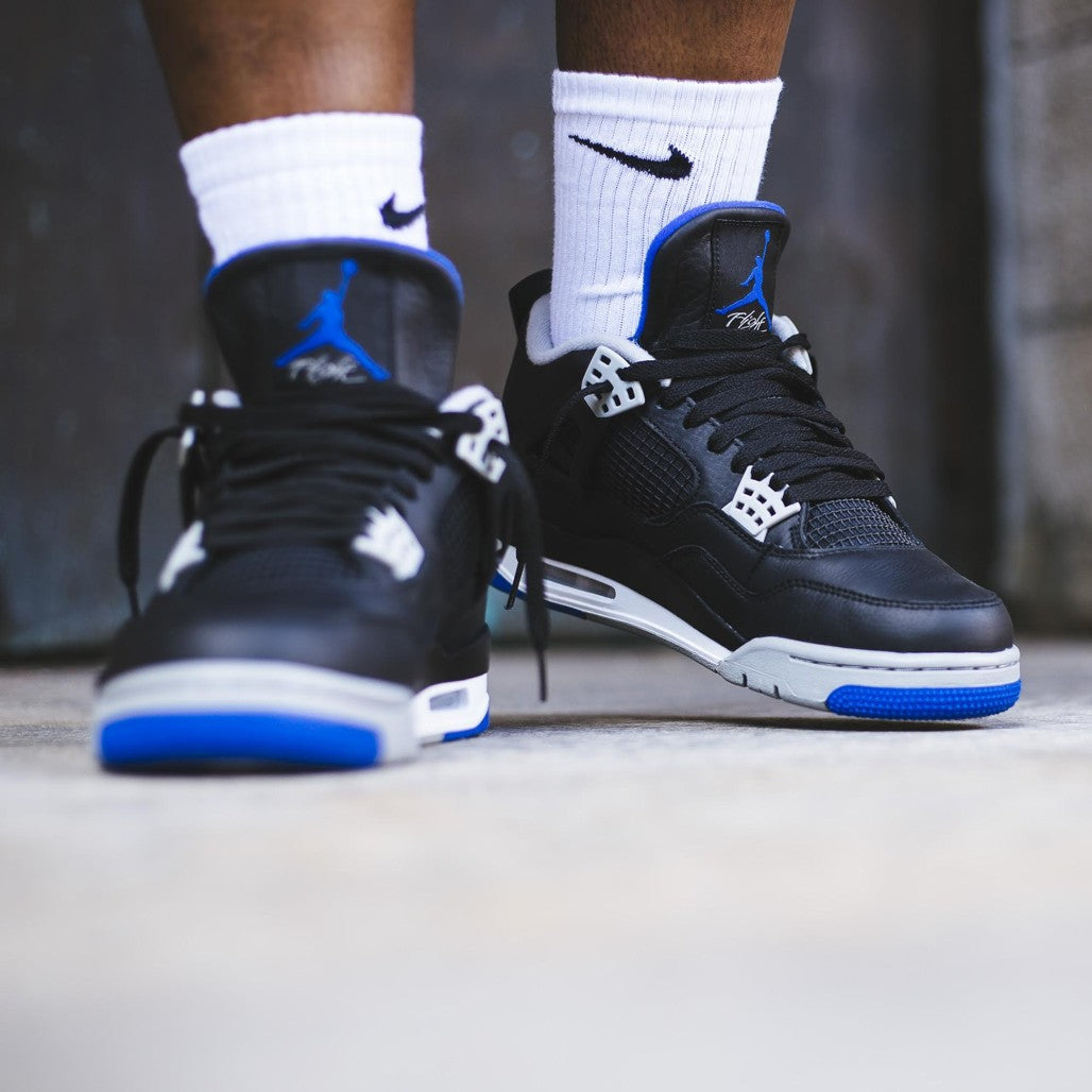 Air Jordan 4 Retro Motorsports Alternate Sneakers - Style Staple