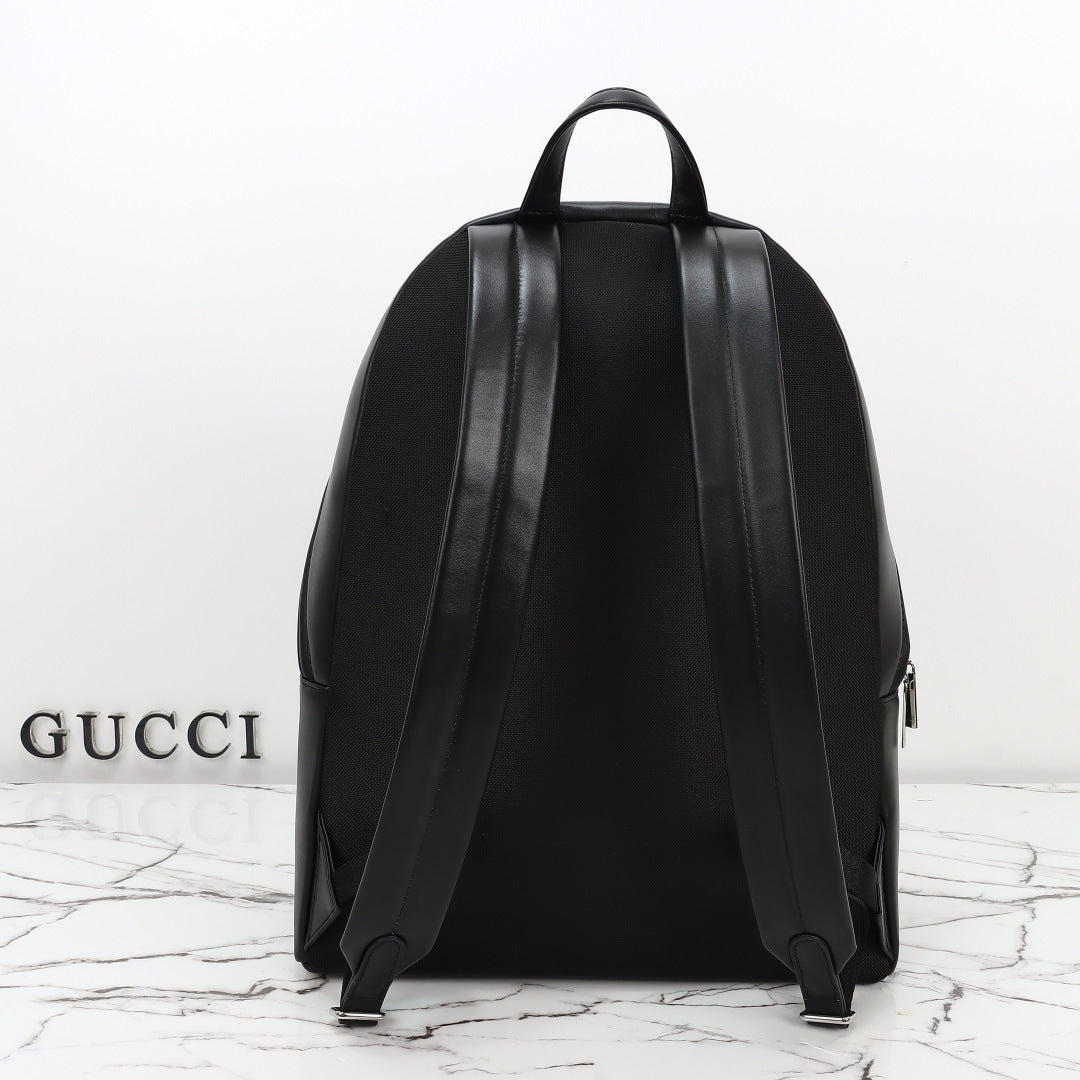 Gucci 2026 Essence Classic Backpack 45cm Canvas Leather