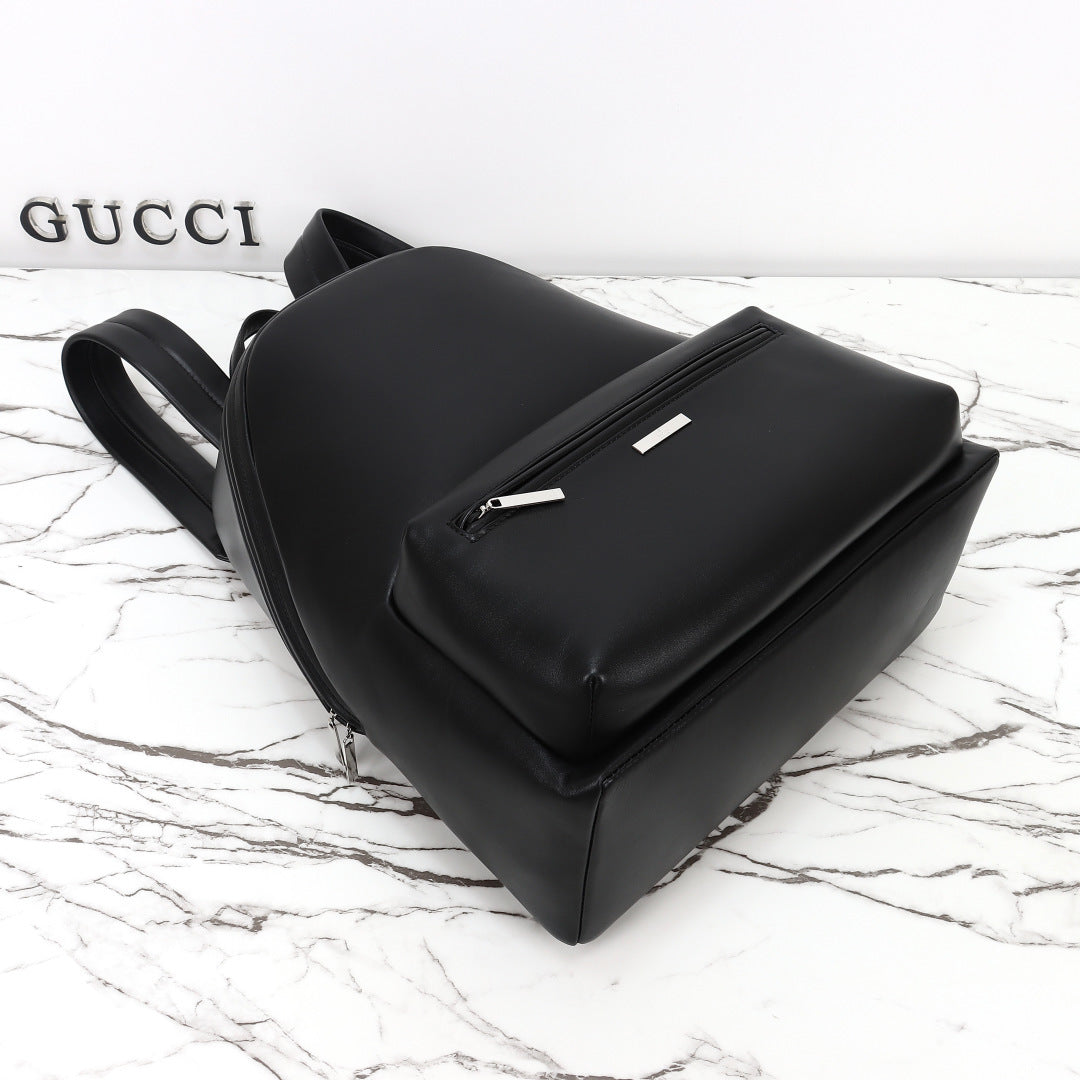Gucci 2026 Essence Classic Backpack 45cm Canvas Leather