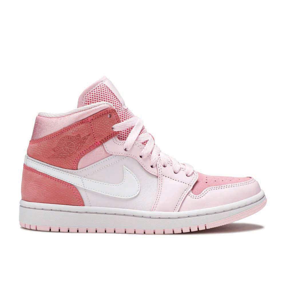 Air Jordan 1 Mid ¡®Digital Pink¡¯ Revered Footwear Sneakers - Collaboration R...