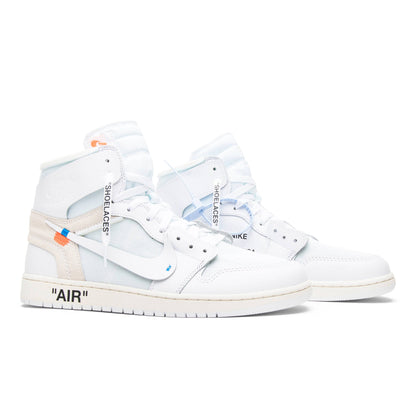 Off-White x Air Jordan 1 Retro High OG ‘White’ 2018 AQ0818-100 Sneakers - Bas...
