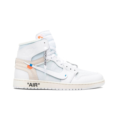 Off-White x Air Jordan 1 Retro High OG ‘White’ 2018 AQ0818-100 Sneakers - Bas...