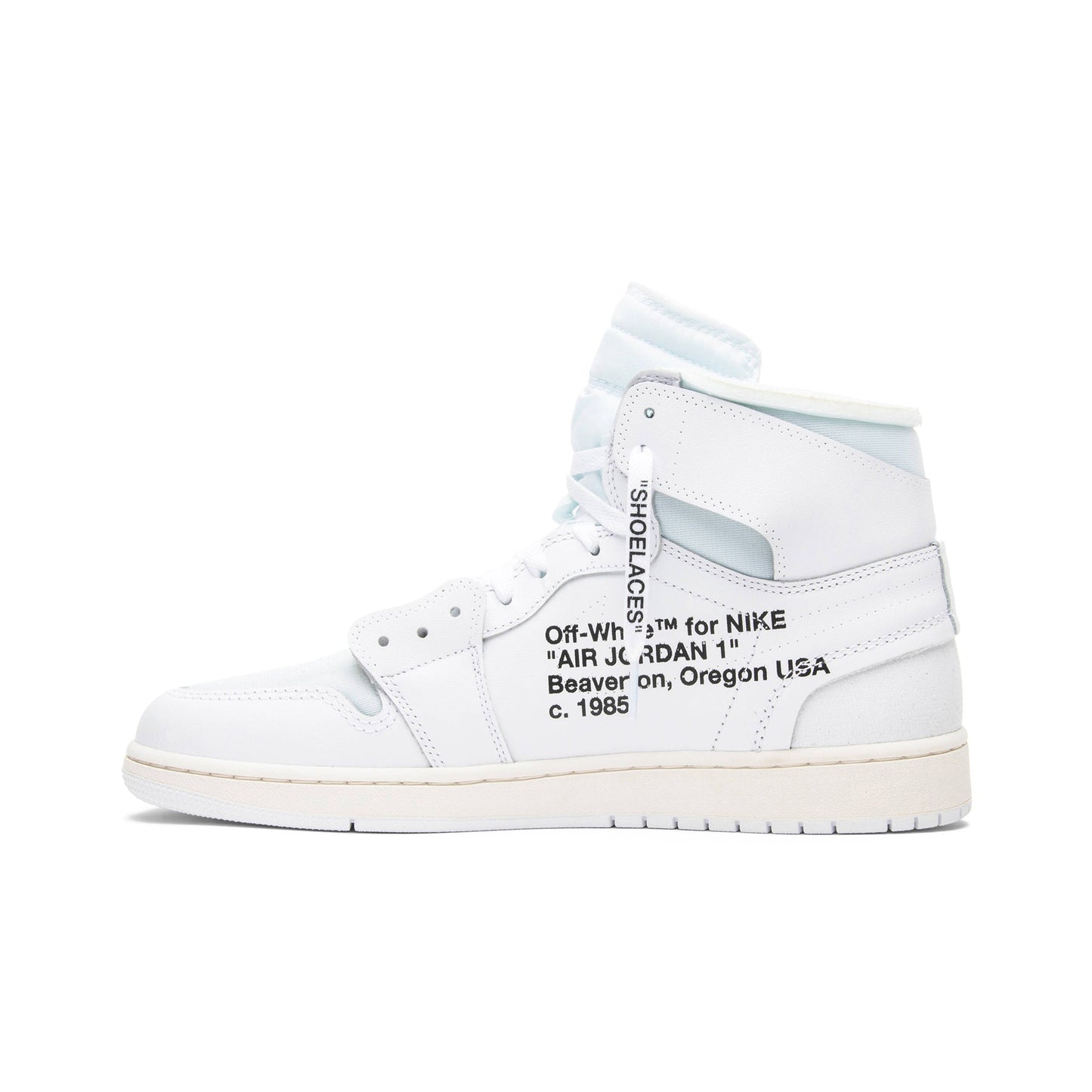 Off-White x Air Jordan 1 Retro High OG ‘White’ 2018 AQ0818-100 Sneakers - Bas...